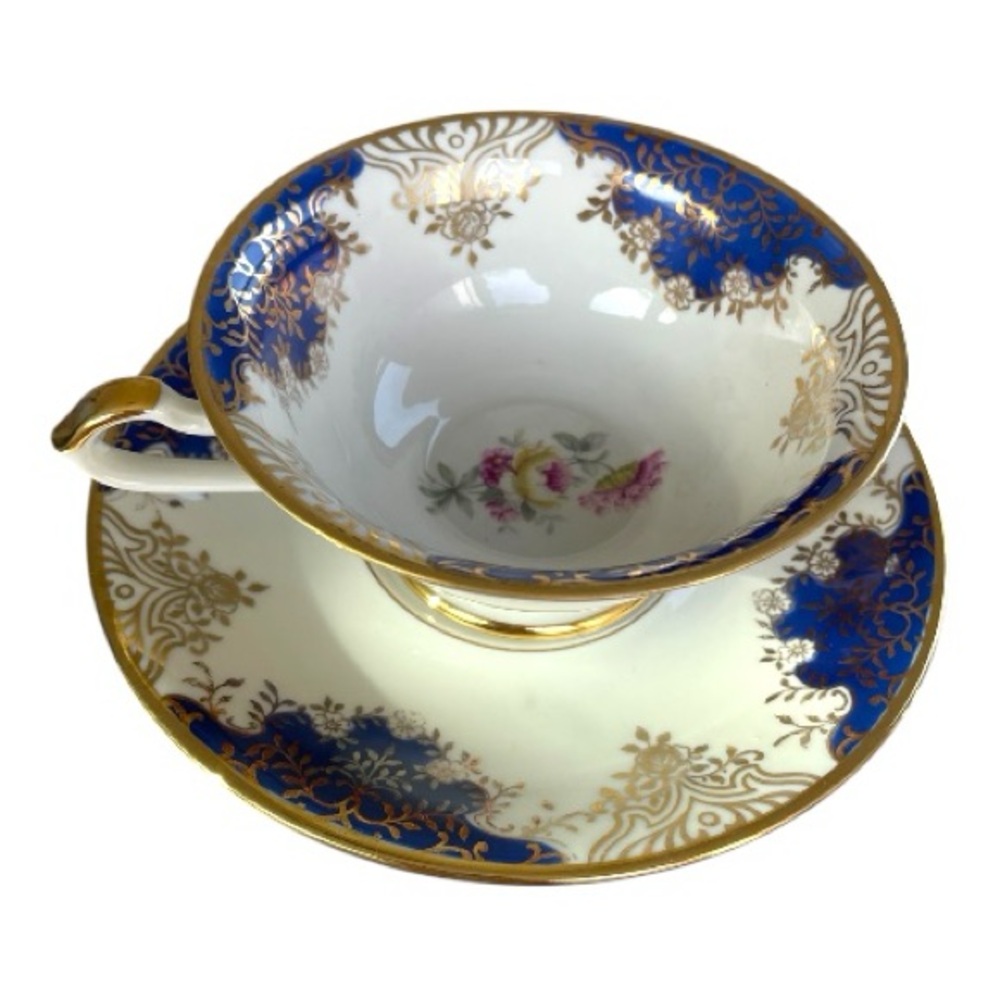 Eschenbach Bavaria, teacup and plate, fine china, no cracks, chips or crazing